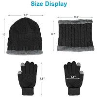 Winter Wear for Women Winter Cap for Men Woolen Cap for Men-thumb2