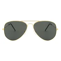 Davidson Black Aviator Sunglasses With Pure Cotton Cap for Sun Protection for Men Women (Option-9) (Option-3)-thumb4