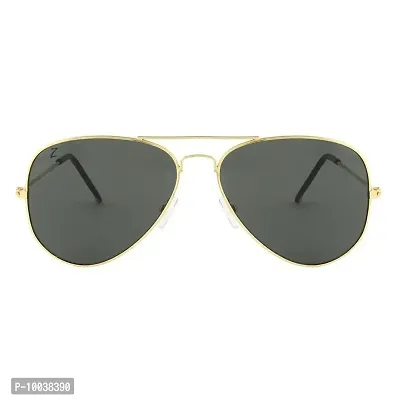 Davidson Black Aviator Sunglasses With Pure Cotton Cap for Sun Protection for Men Women (Option-9) (Option-3)-thumb5