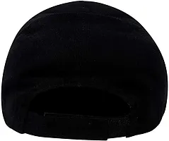 DAVIDSON Unisex Cotton Cap (cd-002-Virat_Black_Free Size)-thumb2