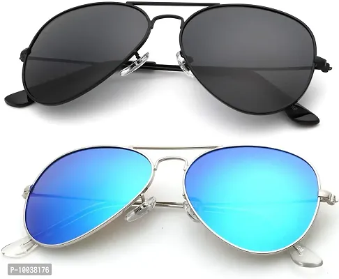 Davidson UV Protected Black Blue Green Sun Protected Sunglasses for men Women Boys and Girls (C5)