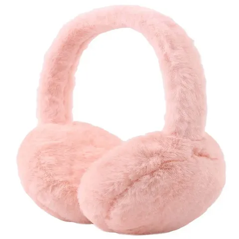 Latest Style Cute Winter Outdoor Adjustable Ear Muffs Fur for Girls and Women