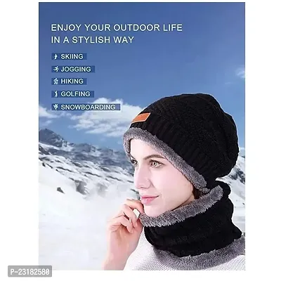 Winter Wear for Women Winter Cap for Men Woolen Cap for Men-thumb3
