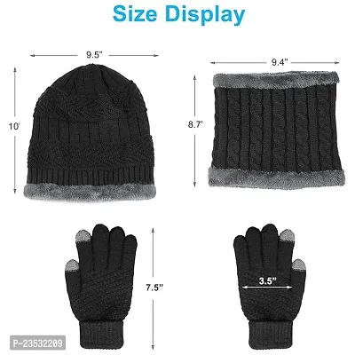 Winter Wear for Women Winter Cap for Men Woolen Cap for Men-thumb3