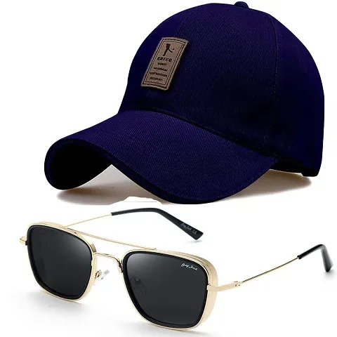 DAVIDSON Round Sunglasses with Baseball CAPP