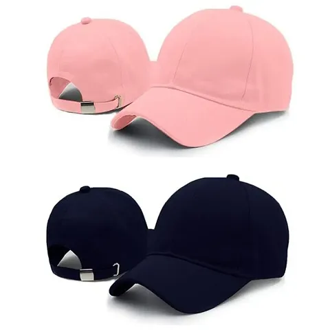 DAVIDSON Set of 2 caps for Sun Protection for Men Women Boys and Girls (C3)