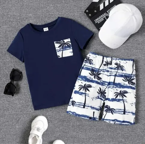 Stylist top with shorts Goa Beach palm tree