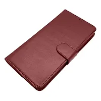 AllGuds Oppo F9 / F9 Pro / A5 / A5s /A7 / A11k /A12/ Realme 2 / 2 Pro / Realme U1 Flip Cover Magnetic Leather Wallet Case Shockproof TPU for Oppo F9 / F9 Pro / A5 / A5s /A7 / A11k /A12/ Realme 2 / 2 Pro / Realme U1 (Brown)-thumb3