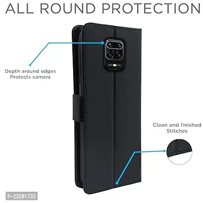 AllGuds Mobile back cover for Mi Redmi Note 9 Pro (Black)-thumb2