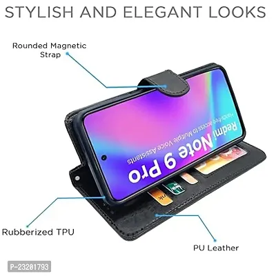 AllGuds Mobile back cover for Mi Redmi Note 9 Pro (Black)-thumb3