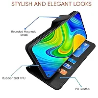 AllGuds Mobile cover for Mi Redmi note 9 ( Black )-thumb2