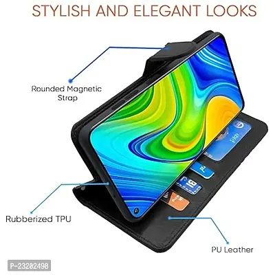 AllGuds Mobile cover for Mi Redmi note 9 ( Black )-thumb3