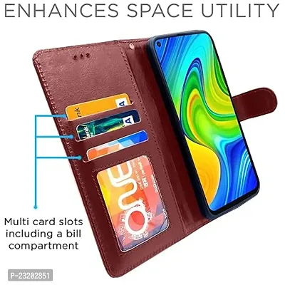 AllGuds Cover for Mi Redmi note 9 ( Brown )-thumb4