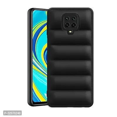 AllGuds Silicone Shockproof Bumper Corner with Ultimate Protection Back Cover for Mi Redmi Note 9 Pro, Mi Redmi Note 9 Pro Max, Poco M2 Pro (Black )-thumb0