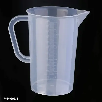 Spylx Plastic Measuring Jug 1000ml (1 LTR) Beaker with Handle. Set of 2 for reselling School Collage Chemistry lab Laboratory Science Experiments-thumb4