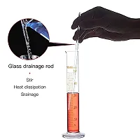 SPYLX Borosilicate Glass Measuring Cylinder 5 ml Heavy Duty Reusable Single Metric High Quality Glass Graduated Cylinder's for Laboratory Test-thumb4