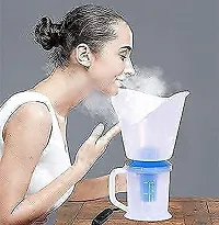 Spylx All in One Vaporizer Steamer for Cold and Cough with Nozzle Inhaler, Facial Sauna  Nose Steamer Machine for Adults and Kids-thumb3