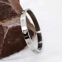DHYANI ENTERPRISE fashionable bracelet kada for boys and man in ovel shape-thumb3