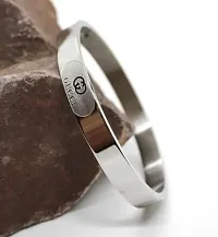 DHYANI ENTERPRISE fashionable bracelet kada for boys and man in ovel shape-thumb2
