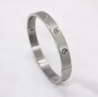 DHYANI ENTERPRISE fashionable bracelet kada for boys and man in ovel shape-thumb1