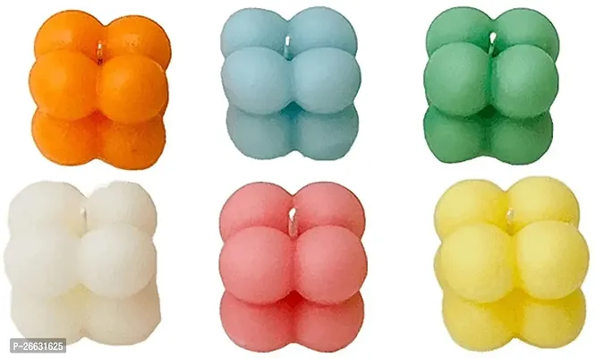 Decorative Designer Candles Pack of 6