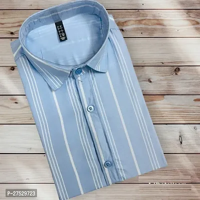 Fancy Polycotton Casual Shirts For Men-thumb0