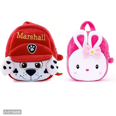 SHIWORLD Marshall  Konggi Combo Kids School Bag Cute Backpacks for Girls/Boys/Animal Cartoon Mini Travel Bag Backpack for Kids Girl Boy 2-6 Years