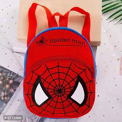 SHIWORLD Spiderman Red Kids School Bag Cute Backpacks for Girls/Boys/Animal Cartoon Mini Travel Bag Backpack for Kids Girl Boy 2-6 Years-thumb4