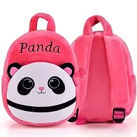 SHIWORLD Pink Panda  Konggi Combo Kids School Bag Cute Backpacks for Girls/Boys/Animal Cartoon Mini Travel Bag Backpack for Kids Girl Boy 2-6 Years-thumb1