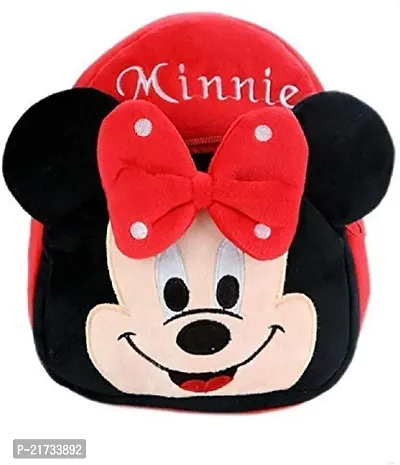 SHIWORLD Minnie Pink  Minnie Red Down Combo Kids School Bag Cute Backpacks for Girls/Boys/Animal Cartoon Mini Travel Bag Backpack for Kids Girl Boy 2-6 Years-thumb2