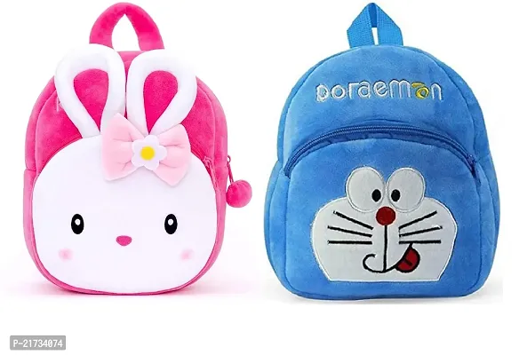 SHIWORLD Konggi  Doremon Combo Kids School Bag Cute Backpacks for Girls/Boys/Animal Cartoon Mini Travel Bag Backpack for Kids Girl Boy 2-6 Years