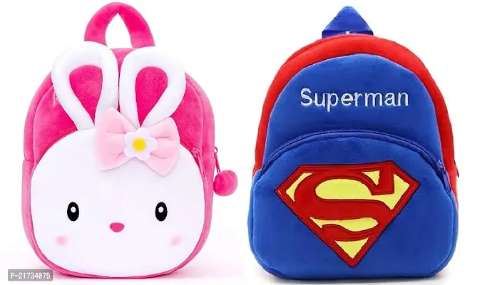 SHIWORLD Konggi  Spider red Combo Kids School Bag Cute Backpacks for Girls/Boys/Animal Cartoon Mini Travel Bag Backpack for Kids Girl Boy 2-6 Years