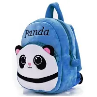 SHIWORLD marshall  Blue Panda Down Combo Kids School Bag Cute Backpacks for Girls/Boys/Animal Cartoon Mini Travel Bag Backpack for Kids Girl Boy 2-6 Years-thumb2