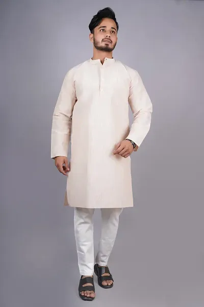 Reliable Blend Kurta For Men