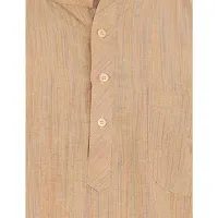 LatestPlus Men's Solid Cotton Blend Ethnic Wear Regular Full Sleeve Kurta-thumb3
