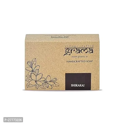Grama Handcrafted shikakai soap Pack of 1-thumb0