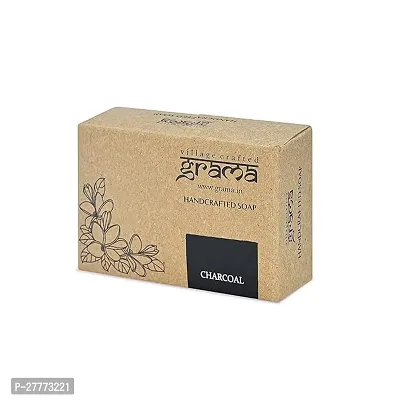 Grama Handcrafted Charcoal soap Pack of 1