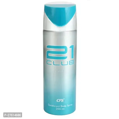 CFS 21 Club Ice Water Deodorant Body Spray For Men And Women- 200 ml-thumb0