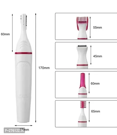 Sweat Sensitive Touch Beauty Trimmer Hair Removal Machine Pink-thumb2