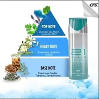 CFS 21 Club Ice Water Deodorant Body Spray For Men And Women- 200 ml-thumb2