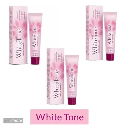 white tone face cream soft  smooth pack of3