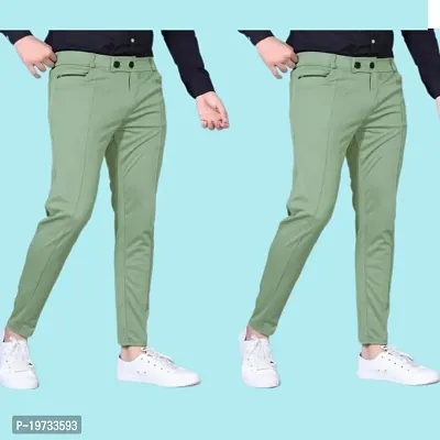 Buy Cool And Comfortable Pista Green Cargo Pants Online