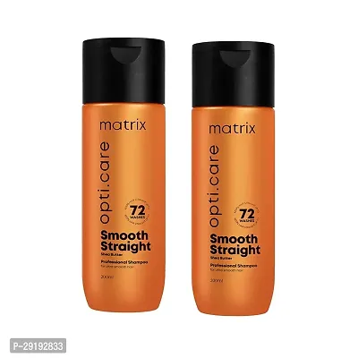 Matrix Opti.Care Professional Shampoo for Salon Smooth Straight Hair (pack of 2)-thumb0