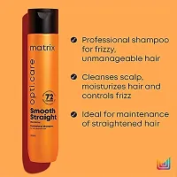 Matrix Opti.Care Professional Shampoo for Salon Smooth Straight Hair (pack of 2)-thumb1