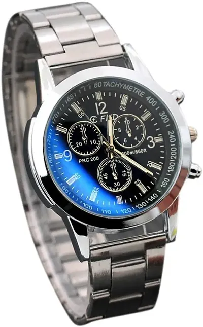 Stainless Automatic Watch Sport Quartz Analog Casual Watch Color