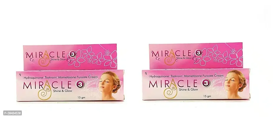 MIRACLE SHINE AND GLOW CREAM  ( pack of 2 )