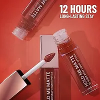 Swiss Beauty Hold Me Matte Liquid Lipstick | 12 Hours Stay | Non-Transfer Lipstick | Waterproof Lipstick with Intense Hydration| Shade-thumb1