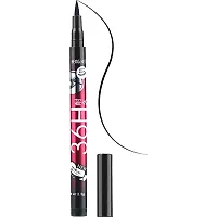 36H Waterproof Liquid Eyeliner Makeup Beauty Cosmetics Long-lasting Eye Linerand  36H Black Waterproof Liquid Eyeliner black   (Blue)  ( combo pack )-thumb3