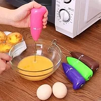 Mini Hand Blender for Coffee/Egg Beater | Milk Frother Electric Foam Classic Sleek Design Hand Blender Mixer,Egg Beater,Coffee,Juice,Blender ( pack of 1)-thumb3