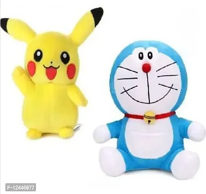 Stylish Gift Cartoon Animals Soft Toys For Kids-Pack Of 2-thumb0